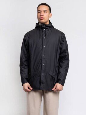 Rains Waterproof Longline Rain Jacket - X-Large